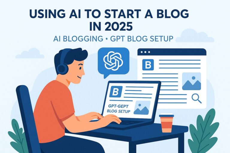 Using AI to Start a Blog in 2025: A Step-by-Step Guide